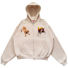 Load image into Gallery viewer, Nintendog Zip in Cream
