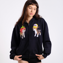 Load image into Gallery viewer, Nintendog Zip in Black
